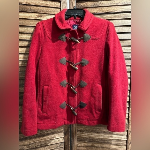 Gap Wool Toggle Pea Coat - Picture 1 of 9